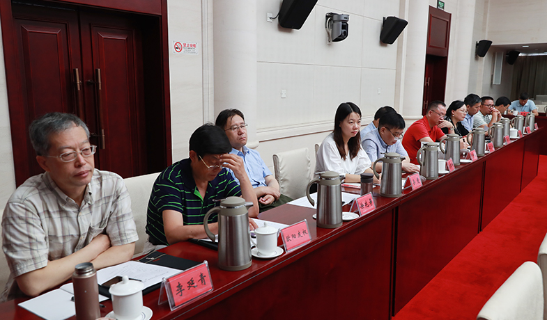 第十屆茅盾文學獎評委會第一次全體會現(xiàn)場