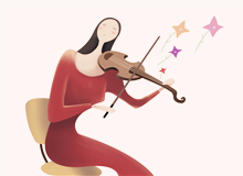 《月下》選讀3　　“……這個過程令人信服且驚心動魄。十年后，這座城市面目一新，而一個女人戴月歸來。”[詳細]