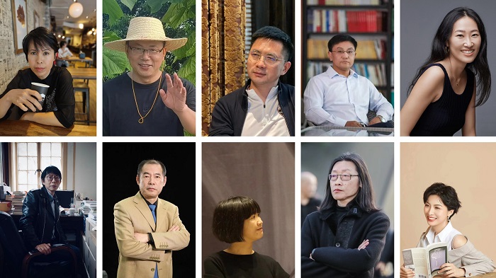 上：黎紫書、舒飛廉、沈念、尹文武、孟小書   下：張定浩、劉文飛、吳雅凌、朱朱、周婉京