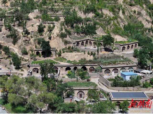 清澗縣石嘴驛鎮(zhèn)王家堡村一隅。