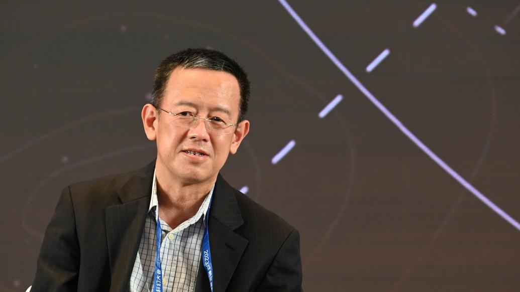 2023年10月20日，參加成都世界科幻大會的韓松