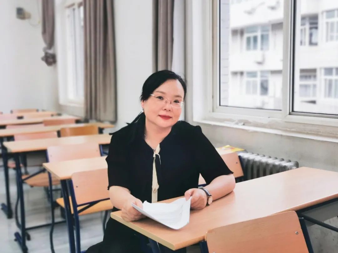 2021年，張莉在北師大教室