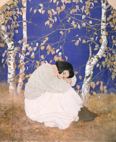 秋冥(中國(guó)畫) 何家英