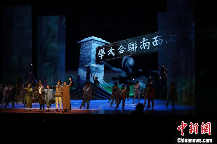 圖為演出現(xiàn)場。中新網(wǎng)記者劉冉陽 攝