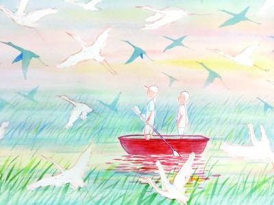 繪本《游河》過(guò)程草圖。受訪者供圖