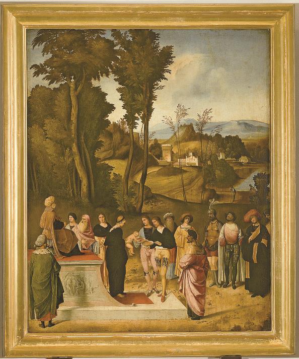 《摩西的考驗(yàn)》喬爾喬內(nèi)