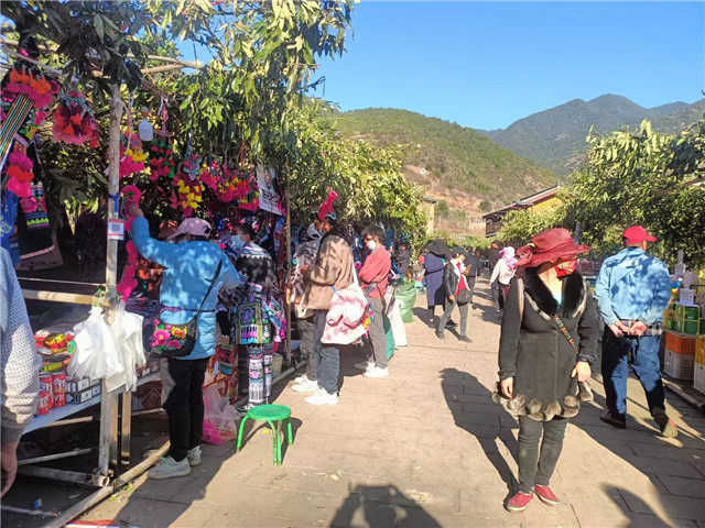 老家直苴的山街，以前李躍慧經(jīng)常會(huì)去那里擺攤