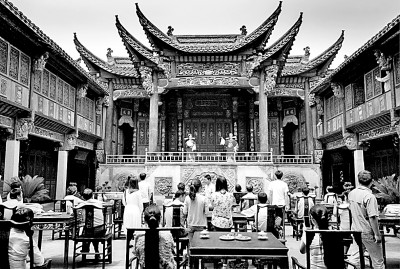 南京溧水古戲臺。資料圖片