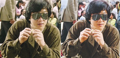 《飛鷹計劃》修復(fù)前后對比，右為修復(fù)后畫面。 　　本文配圖由出品方提供