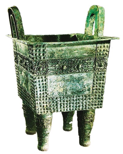 商代“杜嶺一號(hào)”方鼎。 　　本文圖片均由鄭州商都遺址博物院提供