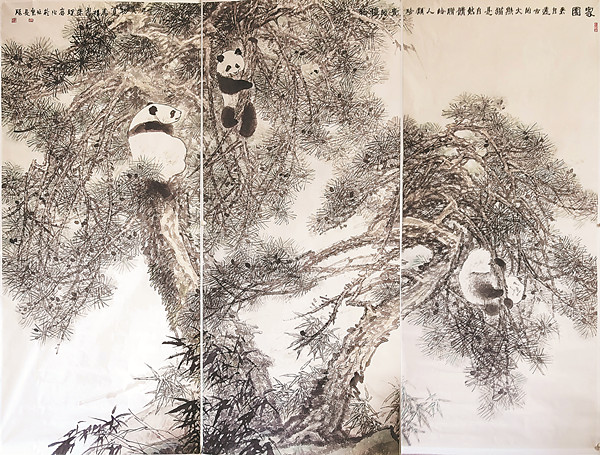 家園（中國(guó)畫(huà) 2019年） 朱理存、馬振聲 作