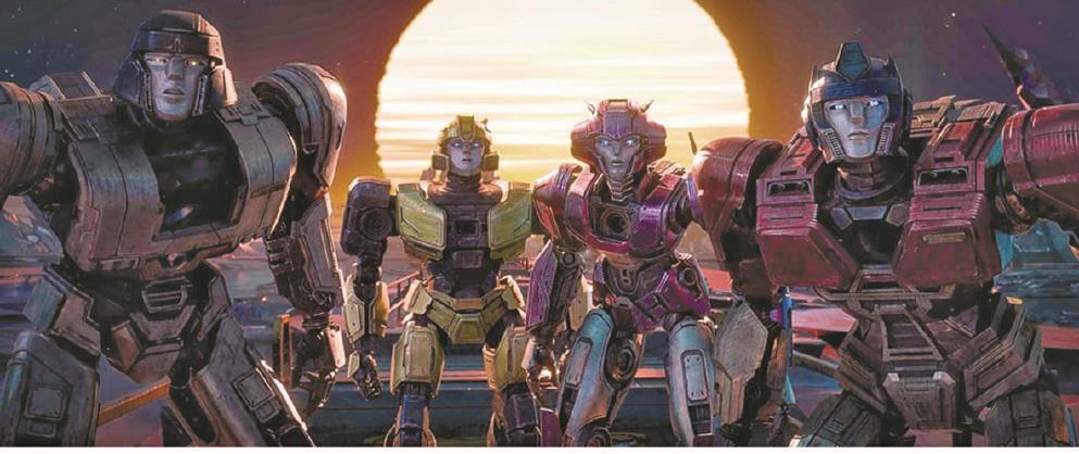 《變形金剛：起源》回到“汽車人”故事的開頭，回溯擎天柱和威震天之間類似“玩具總動員”的童年往事，也回到了這個(gè)系列原本的動畫形式。