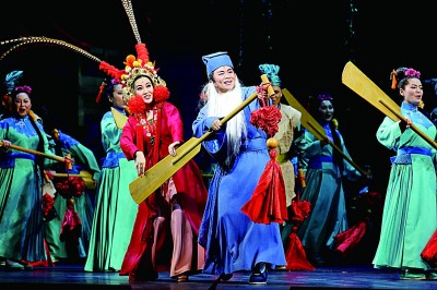 《運(yùn)河謠》作為國(guó)家大劇院的首部原創(chuàng)民族歌劇，集中體現(xiàn)出文學(xué)性與音樂(lè)性的有機(jī)融合。資料圖片