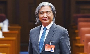全國政協(xié)副秘書長、民盟中央副主席、中國美術(shù)館館長吳為山