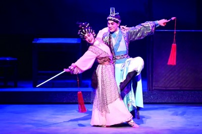 新編粵劇《竹林愛傳奇》在香港藝術(shù)節(jié)上演。資料圖片