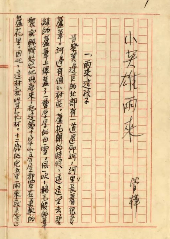 暗夜中的雨來，眼睛閃閃發(fā)亮　　在那場事關中華民族生死存亡的戰(zhàn)爭中，為了保家衛(wèi)國，華北平原涌現出許許多多的小英雄，而這之中，“小英雄雨來”是最為人們所熟知的英雄之一，而我們喜愛的這個“雨來”卻是作者管樺將眾多現實中的抗日小英雄“捏合”創(chuàng)作而成，一經問世便受到全國讀者的熱捧，直到現在。[詳細]