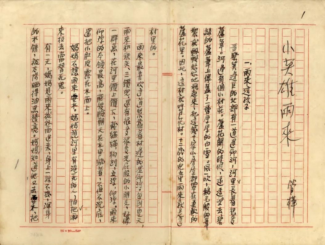 筆醒山河 | 《小英雄雨來》