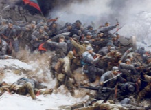 高洪波：麥新與《大刀進行曲》　　麥新，是我童年記憶中印象特別深刻的名字。他是犧牲在我的故鄉(xiāng)科爾沁草原的著名烈士……[詳細]